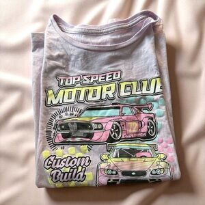 Top Speed Motor Club Girls 18 (2XL) Graphic Tee